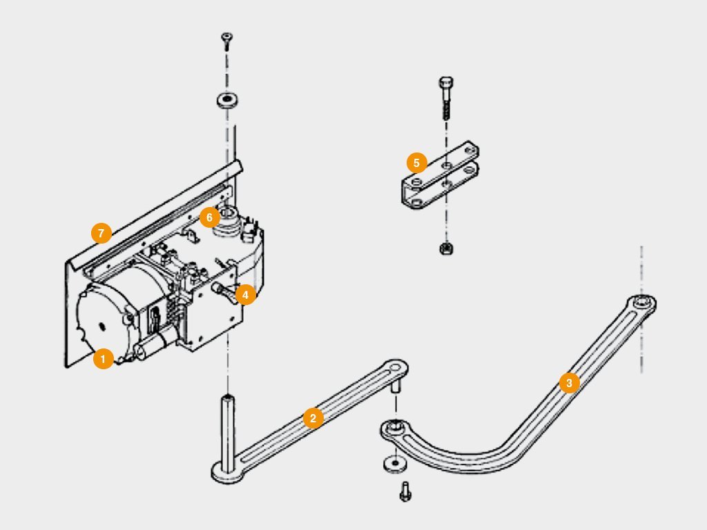 Конструкция привода ARM-320PRO Астана 